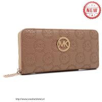 michael kors logo monogram groot bruin portefeuilles Style Goedkope ncr2d528